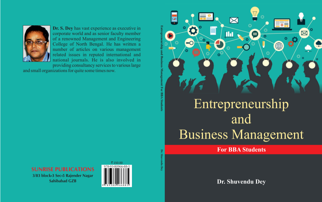 Entrepreneurship and Business Management For BBA by Dr. Shuvendu Dey